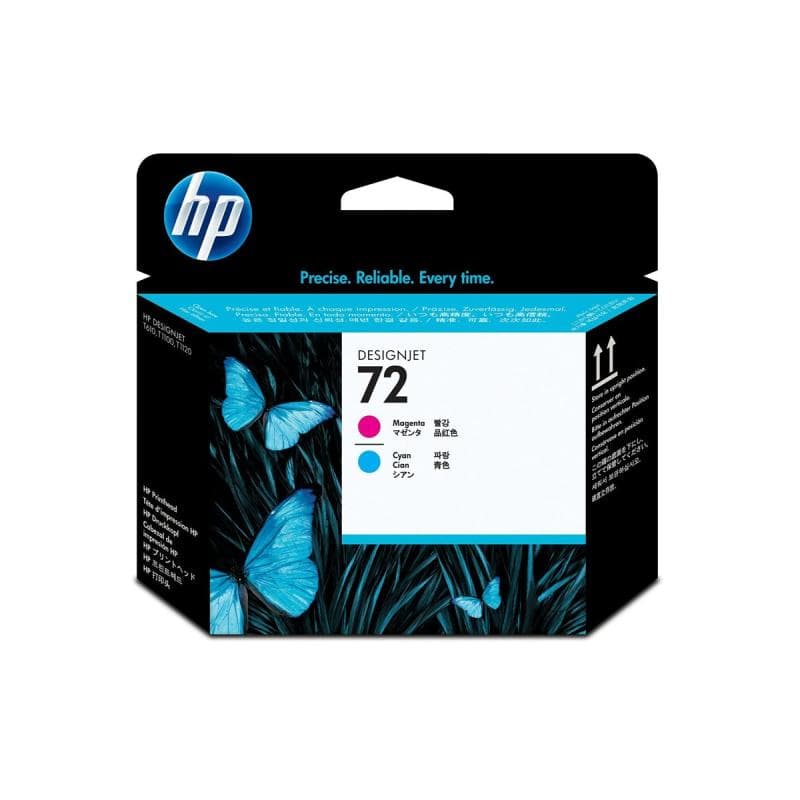 HP 72 Cyan, Magenta Druckkopf