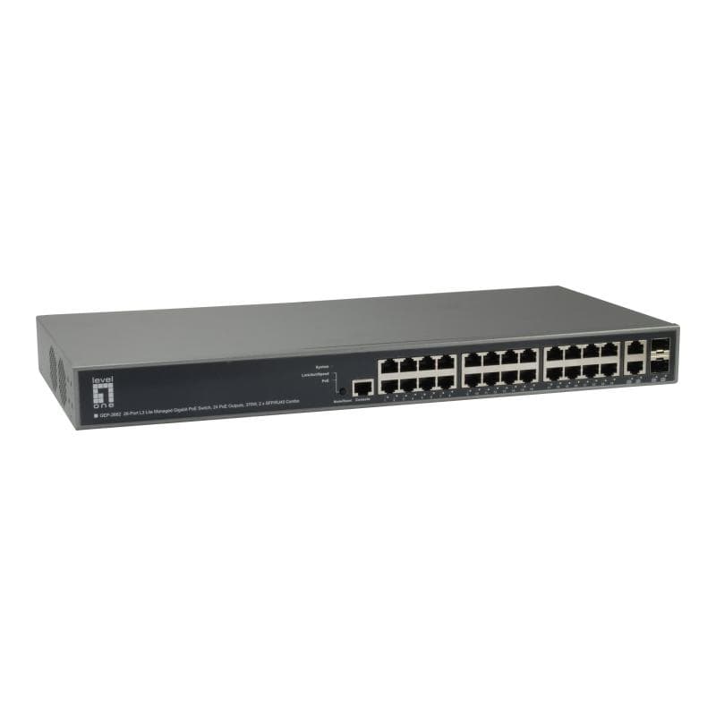 LEVEL ONE 26-Port L3 Lite Managed Switch