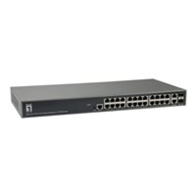 LEVEL ONE 26-Port Lite Managed GB Switch