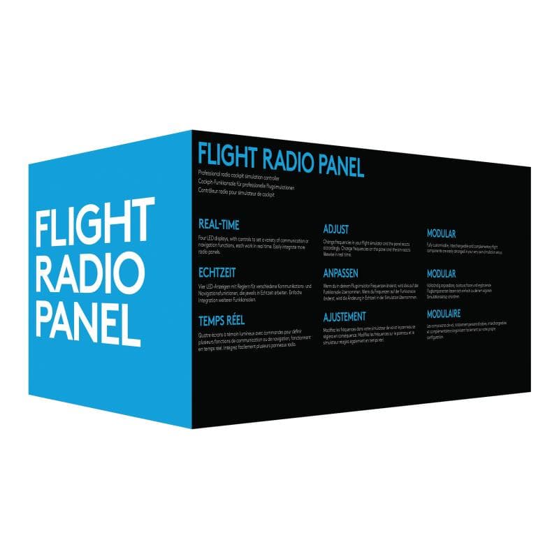 LOGITECH G Saitek Pro Flight Radio Panel - USB - WW