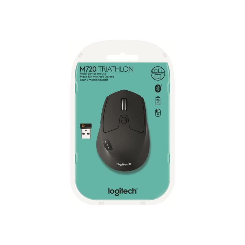 LOGITECH Wireless Mouse M720 Triathlon Bluetooth