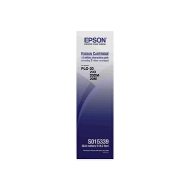 EPSON Farbband schwarz 3er Pack für u.a. PLQ 20 / 20M