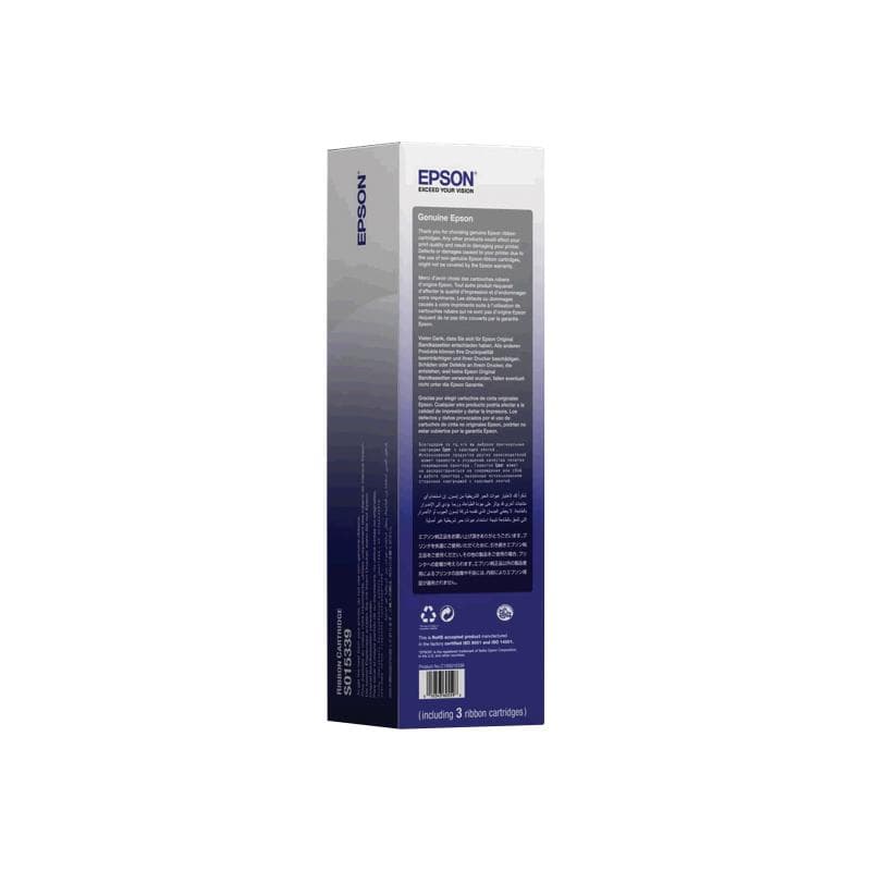 EPSON Farbband schwarz 3er Pack für u.a. PLQ 20 / 20M