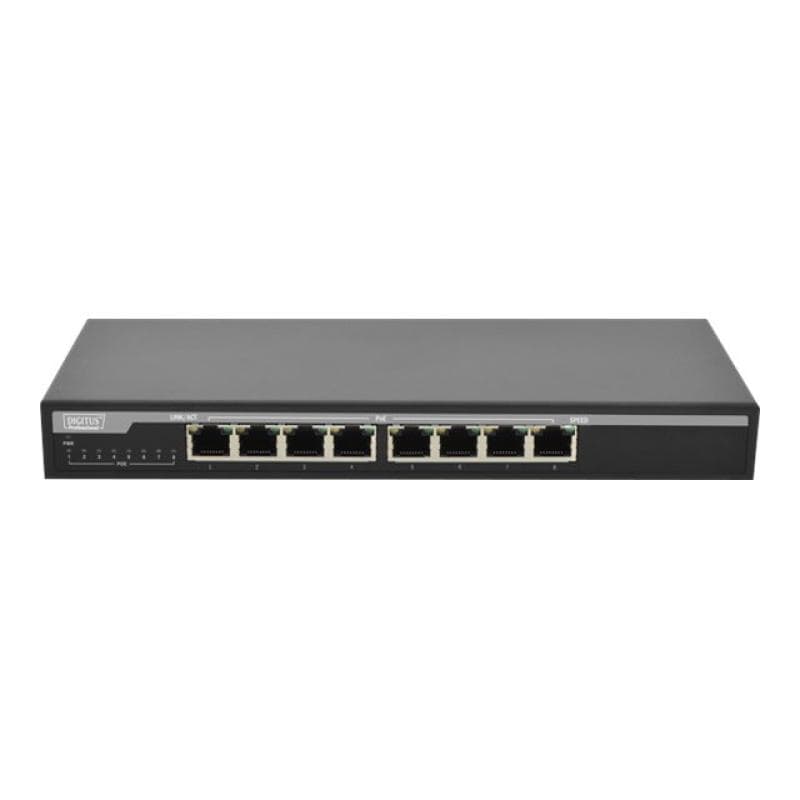DIGITUS 8-Port PoE GB Desktop Switch