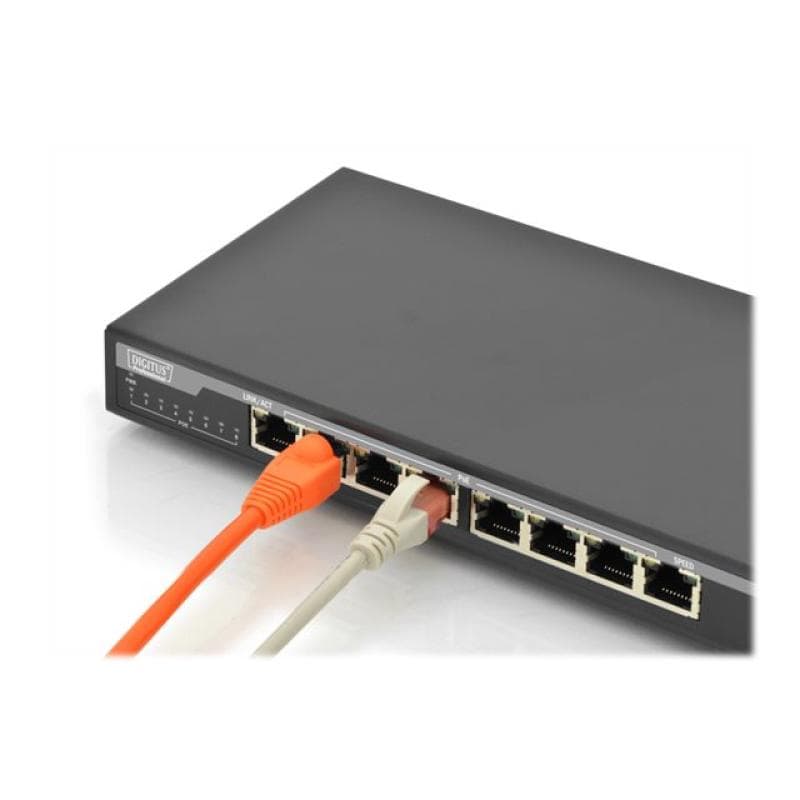 DIGITUS 8-Port PoE GB Desktop Switch