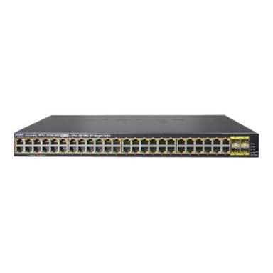 PLANET TECHNOLOGY Planet GS-4210-48P4S 48-Port 10/100/1000T 802.3at PoE +