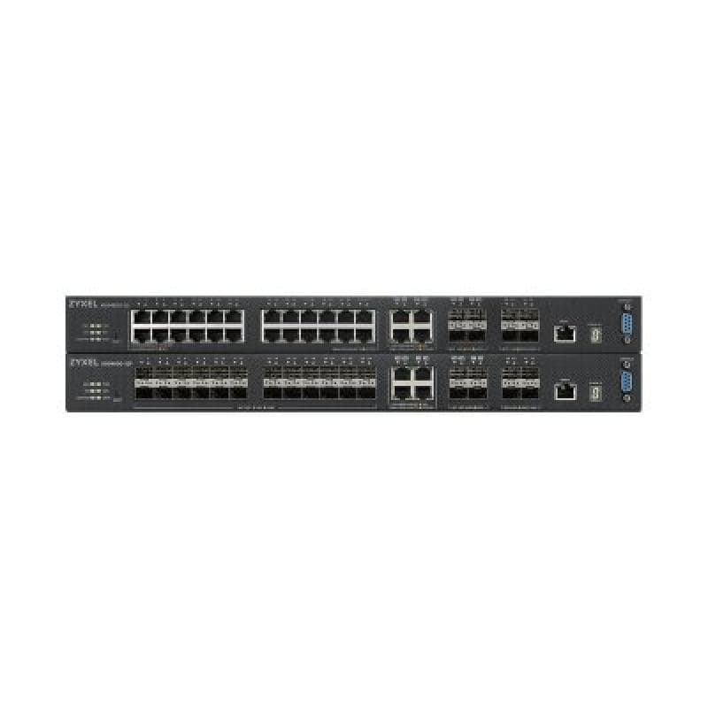 ZYXEL Switch 19″ ZyXEL 24x GE SFP XGS4600-32F 4xDual, 4x10G SFP+