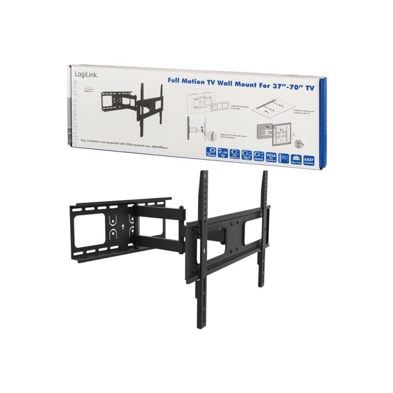 LOGILINK TV-Wandhalterung LogiLink neigbar/schwenkbar für 37-70″