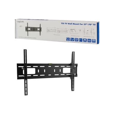 LOGILINK TV-Wandhalterung LogiLink neig-10ø/+5ø, 37-70″,max.50kg