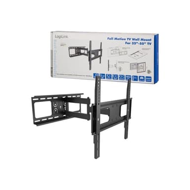 LOGILINK TV-Wandhalterung LogiLink neig- und schwenkbar für 32-55″