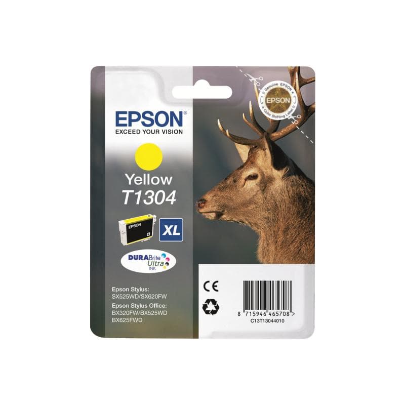 EPSON T1304 Größe XL Gelb Tintenpatrone