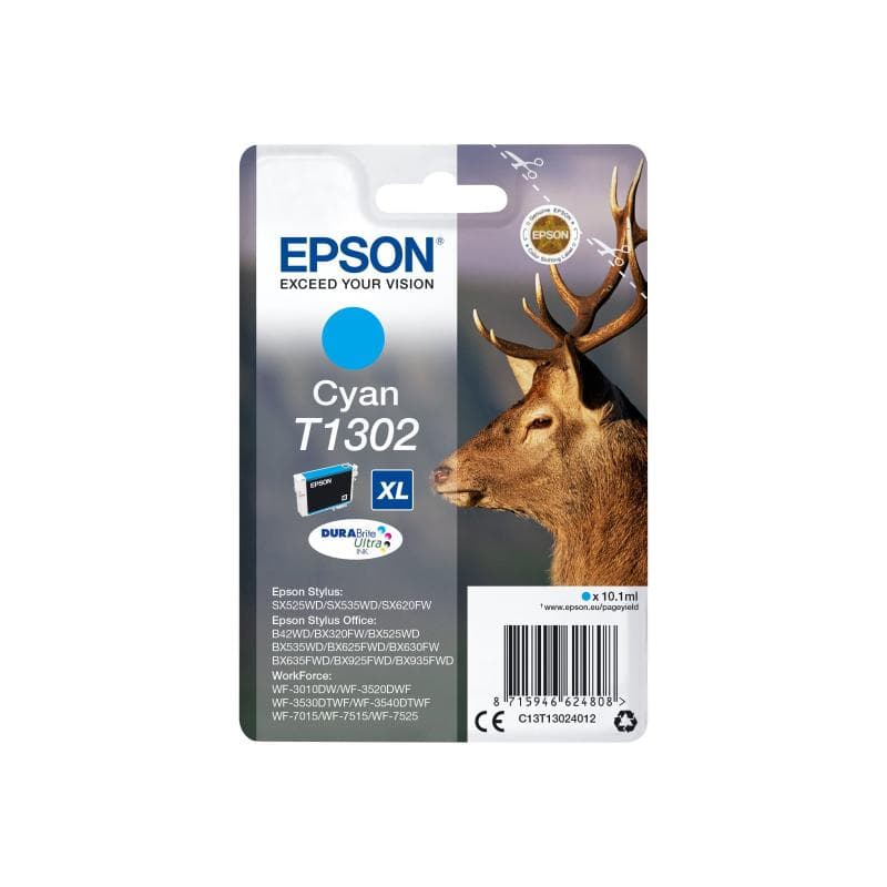 EPSON T1302 Cyan Tintenpatrone
