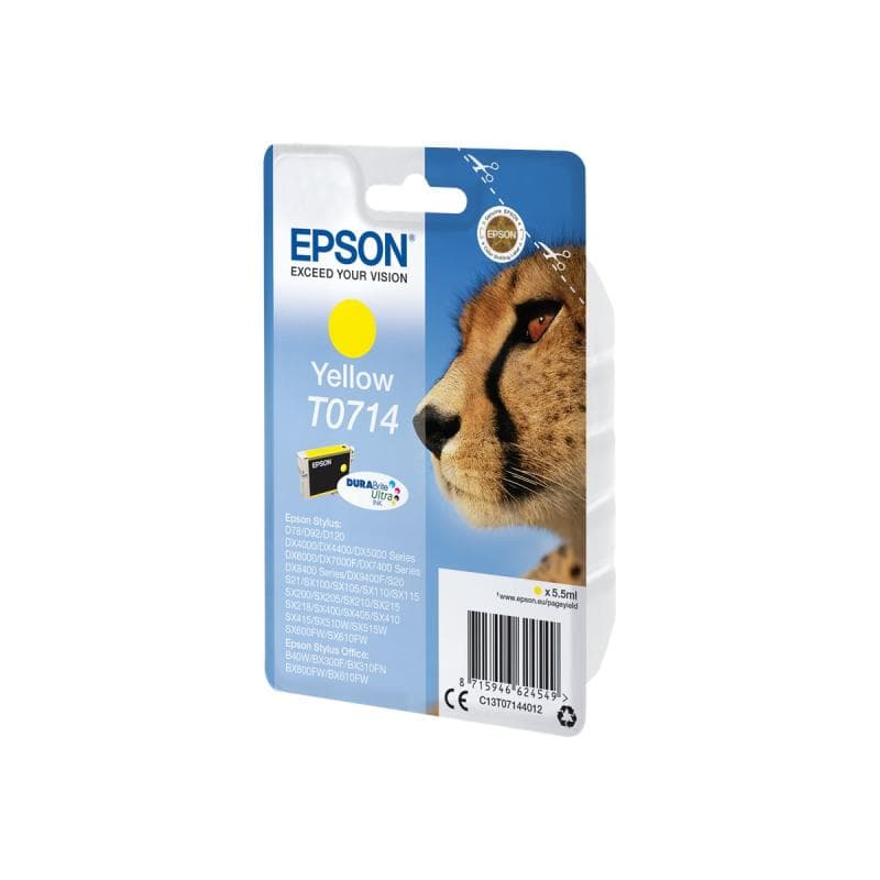 EPSON T0714 Gelb Tintenpatrone