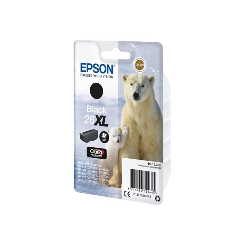 EPSON 26XL XL Schwarz Tintenpatrone