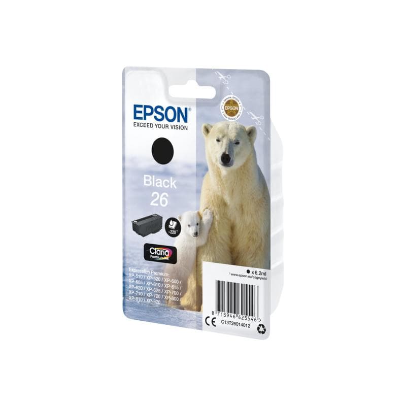 EPSON 26 Schwarz Tintenpatrone