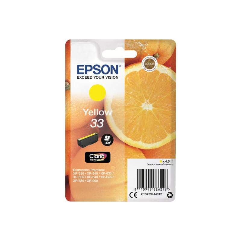 EPSON 33 Gelb Tintenpatrone