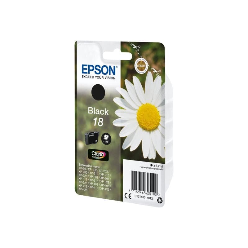EPSON 18 Schwarz Tintenpatrone