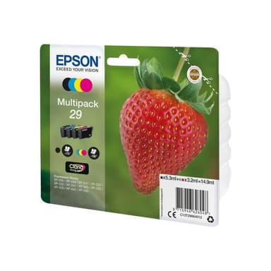 EPSON 29 Multipack 4er Pack Schwarz, Gelb, Cyan, Magenta Tintenpatrone
