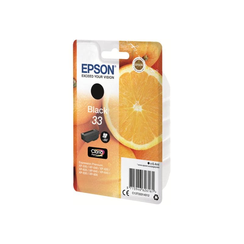 EPSON 33 Schwarz Tintenpatrone