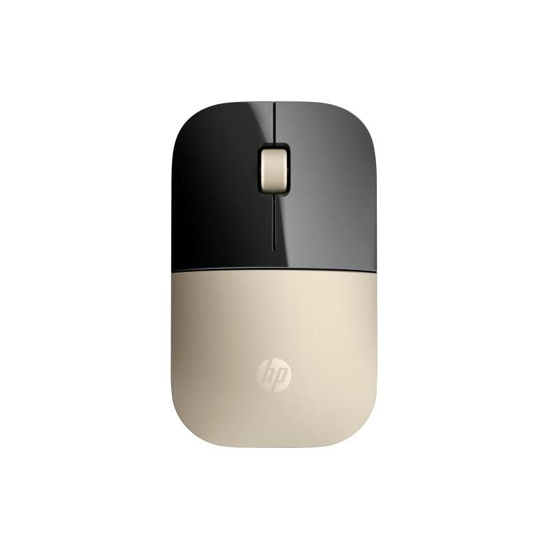 HP Z3700 Maus blue Led drahtlos 2.4 GHz kabelloser Empfänger USB Gold (X7Q43AA)