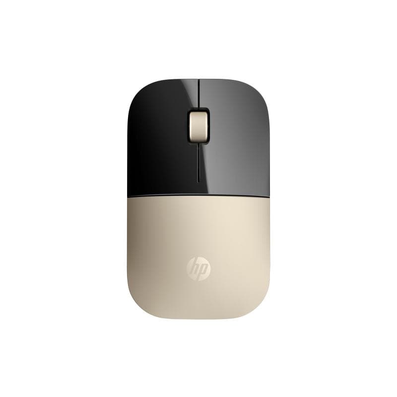 HP Z3700 Maus blue Led drahtlos 2.4 GHz kabelloser Empfänger USB Gold (X7Q43AA)