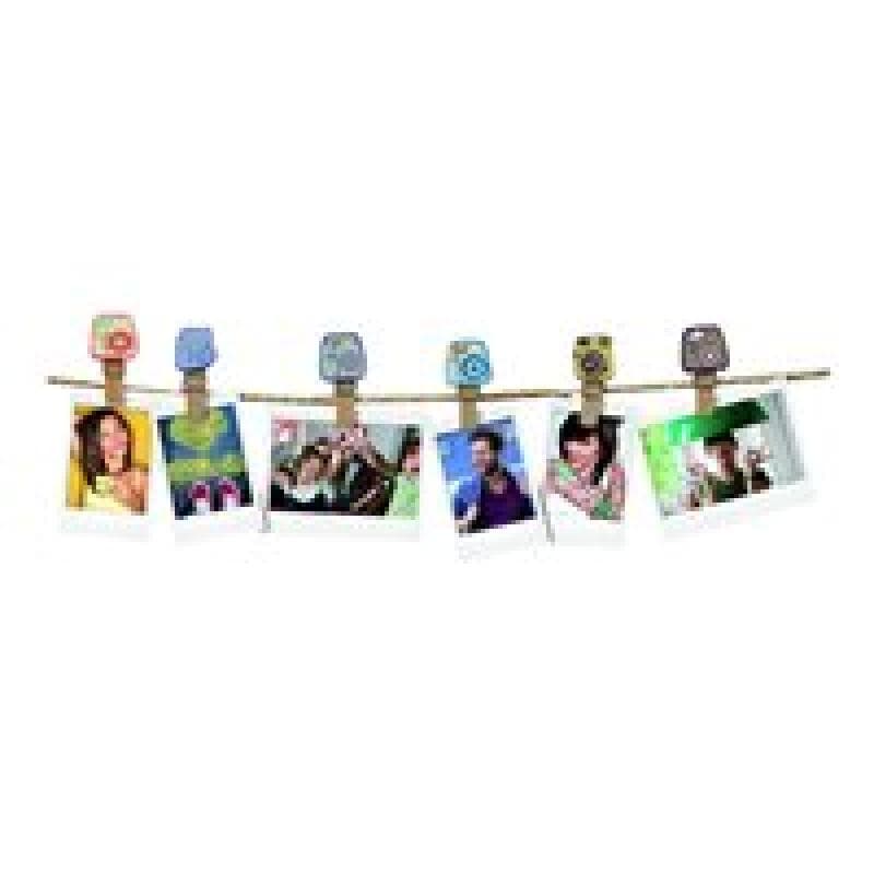 FUJIFILM Instax design clips ″camera″, 10er Set
