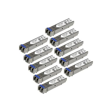 STARTECH.COM Gigabit LWL SFP Transceiver Modul - HP J4859C kompatibel - SM/MM LC mit DDM - 10km / 55