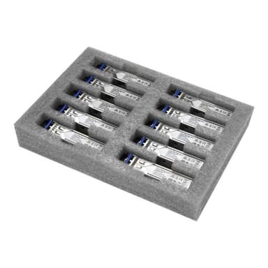 STARTECH.COM Gigabit LWL SFP Transceiver Modul - HP J4859C kompatibel - SM/MM LC mit DDM - 10km / 55