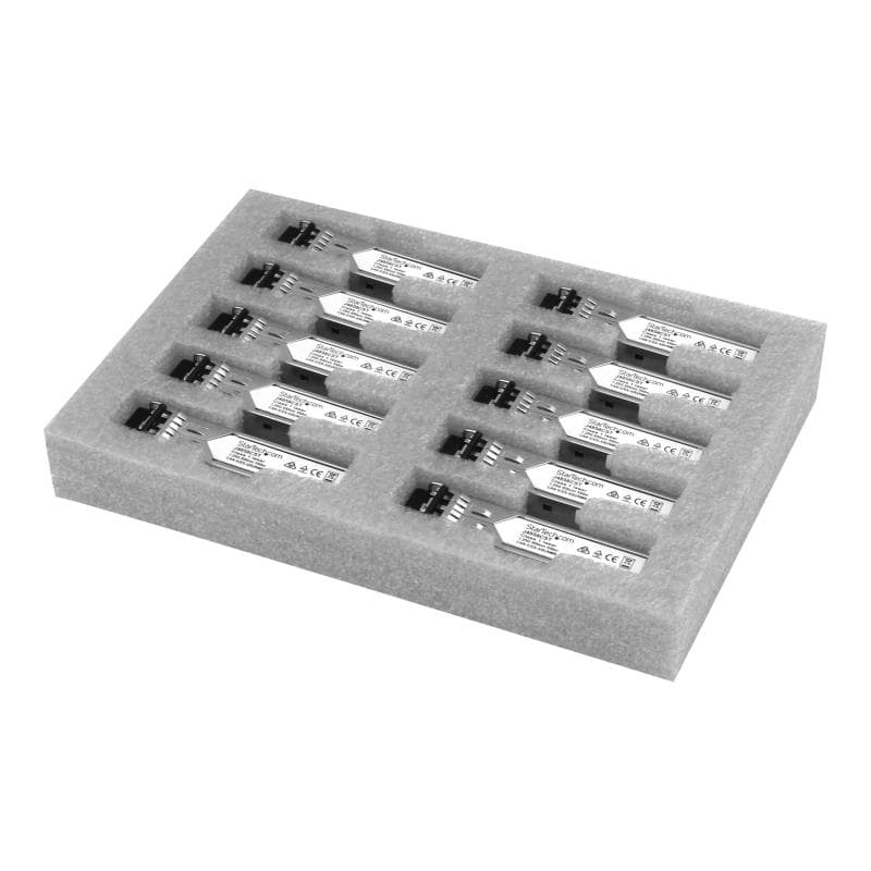 STARTECH.COM Gigabit LWL SFP Transceiver Modul - HP J4858C kompatibel - MM LC mit DDM - 550m - 1000B