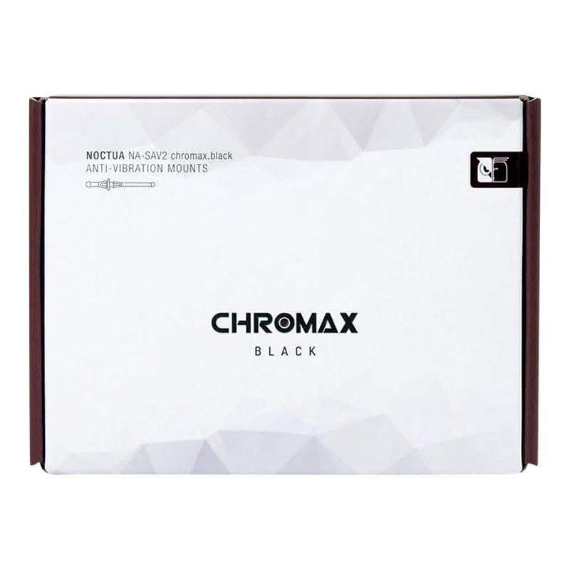 NOCTUA NA-SAV2 chromax black | Anti-Vibrations-Befestigungen