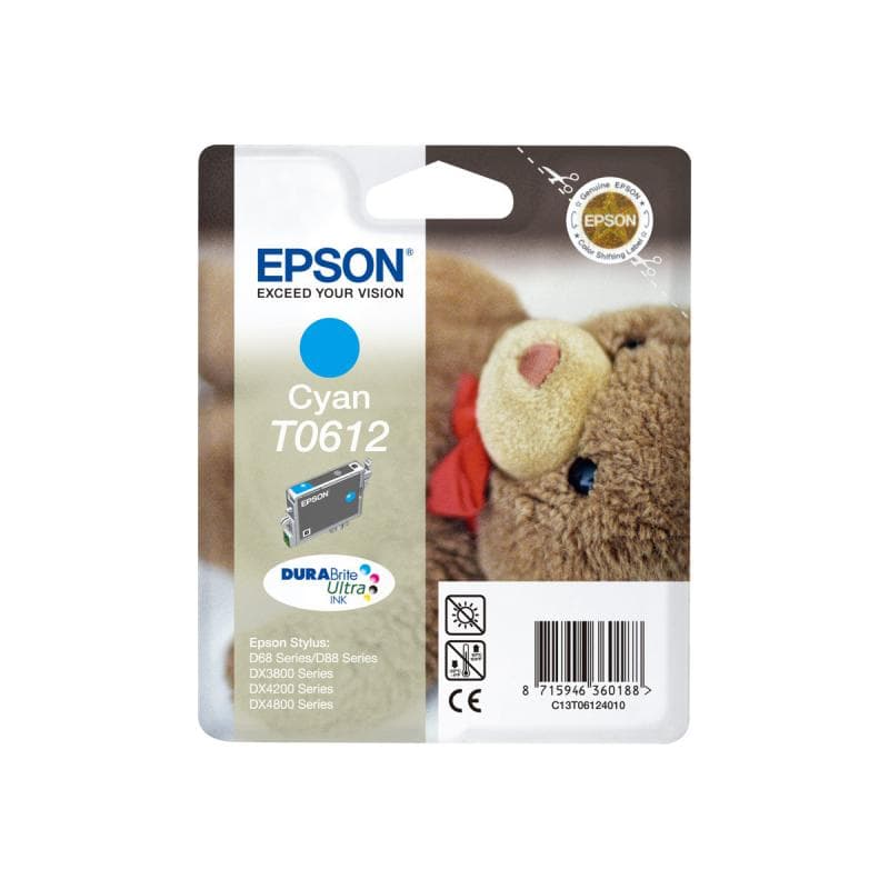 EPSON T0612 Cyan Tintenpatrone