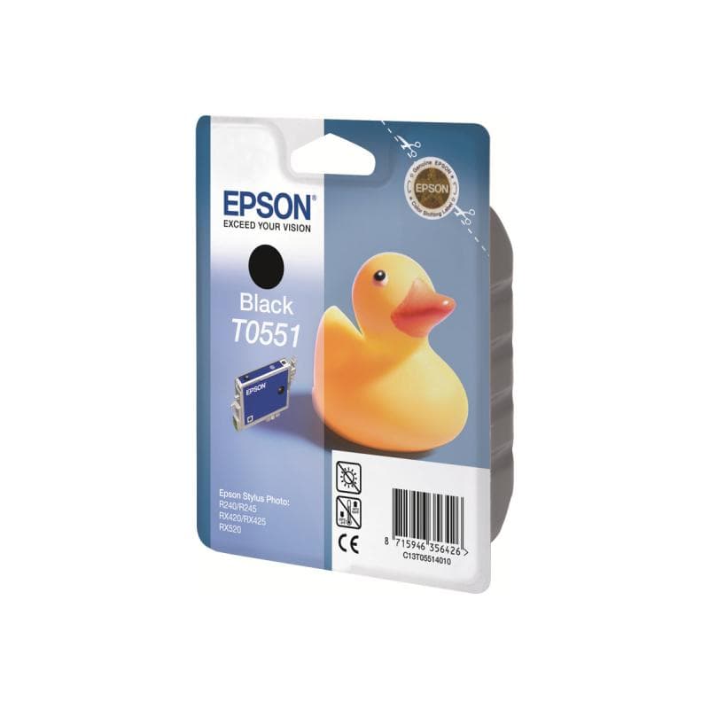 EPSON T0551 Schwarz Tintenpatrone