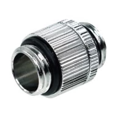 ALPHACOOL Alpha HF Doppelnippel G1/4 AG G1/4 sr | drehbar Chrome