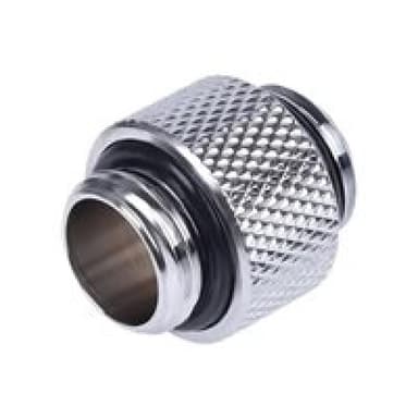 ALPHACOOL Alpha HF Doppelnippel G1/4 AG G1/4 sr | 10mm Chrome