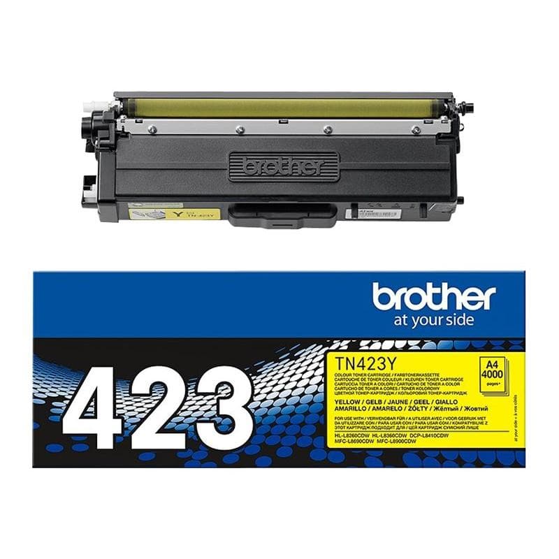 BROTHER TN423Y Jumbo Yield Gelb Tonerpatrone
