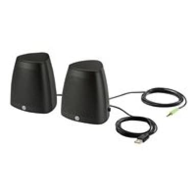 HP Black S3100 USB Speaker