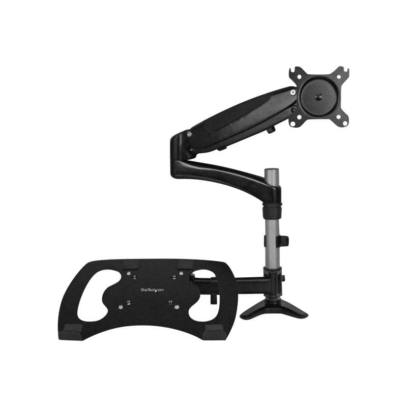 STARTECH.COM Monitorarm - Laptopständer - One-Touch Höhenverstellbar - Unterstützt einen Monitor bis