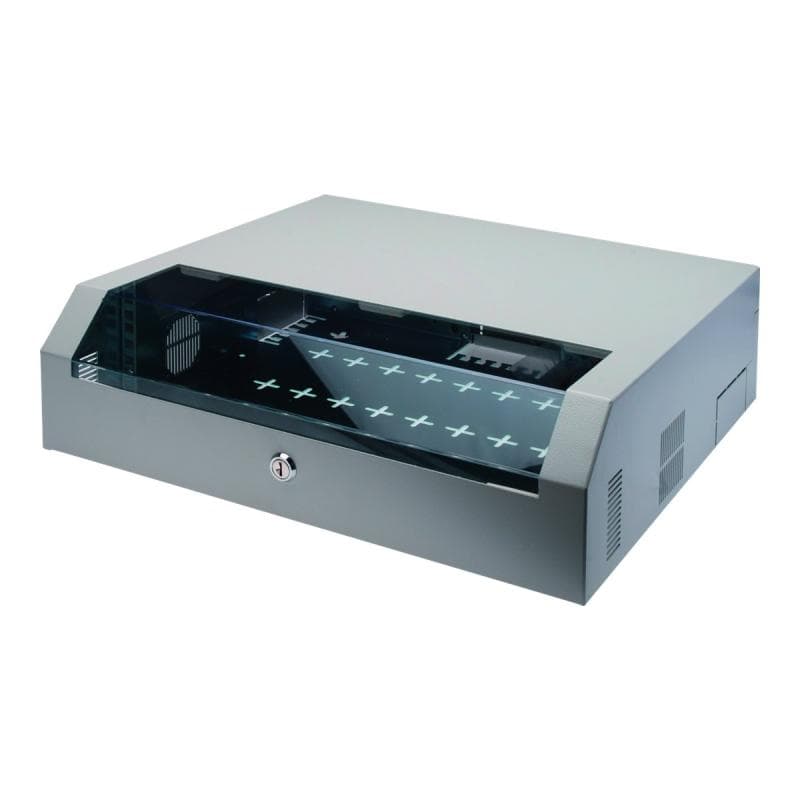 DIGITUS 5HE SOHO Slim Wandgehäuse,schw