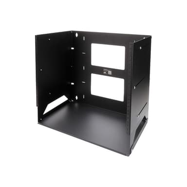 STARTECH.COM Wandmontage Server Rack mit Fachboden - 4HE - Anpassbar von 30,5 cm - 45,7cm