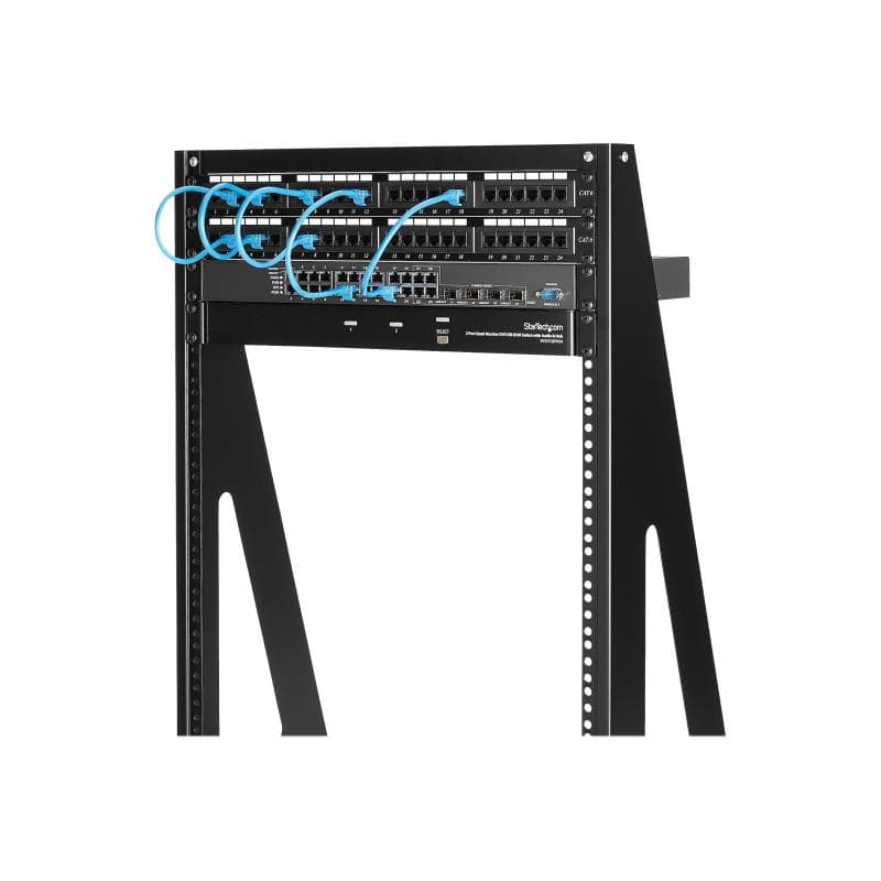 STARTECH.COM 2 Pfosten Schwerlast Rack - Open Frame Server Rack - 16HE