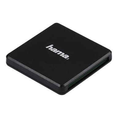 HAMA USB-3.0-Multikartenleser, SD/microSD/CF, Schwarz