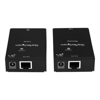 STARTECH.COM 1 Port USB 2.0 over Cat5 oder Cat6 Extender Kit - USB Extender - USB zu Ethernet Extend