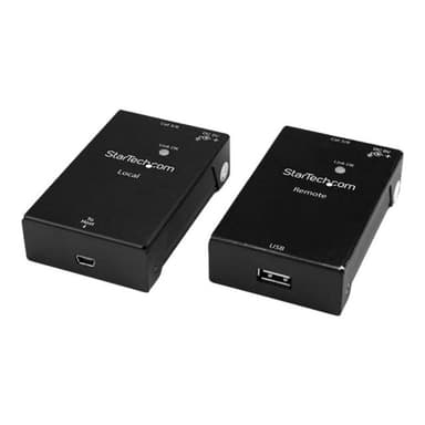 STARTECH.COM 1 Port USB 2.0 over Cat5 oder Cat6 Extender Kit - USB Extender - USB zu Ethernet Extend