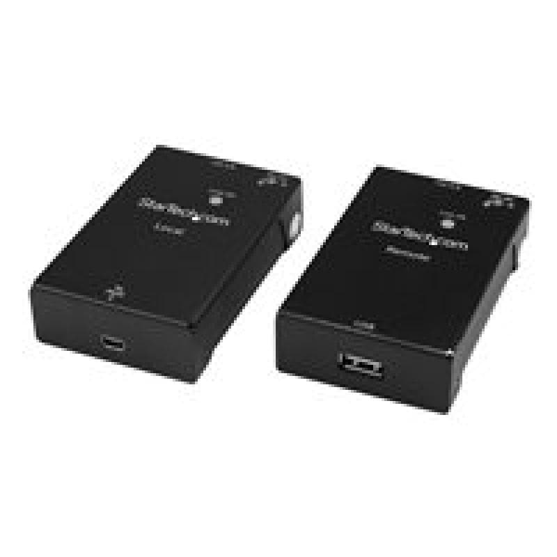 STARTECH.COM 1 Port USB 2.0 over Cat5 oder Cat6 Extender Kit - USB Extender - USB zu Ethernet Extend