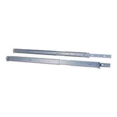INTERTECH 48,3 Inter-Tech Teleskopschienensatz 650mm 2U   Silber