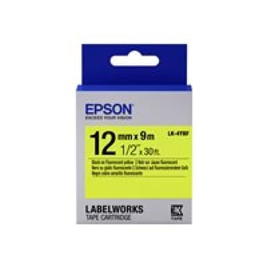 EPSON Ribbon LK-4YBF fluorescent yellow/black