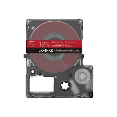 EPSON Ribbon LK-4RKK red/gold