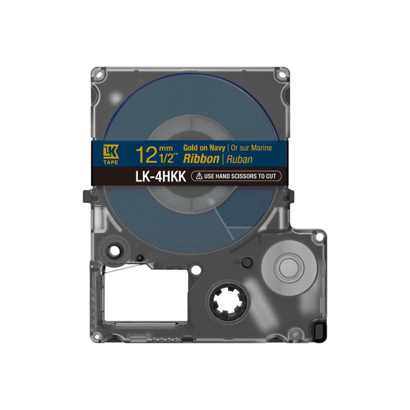 EPSON Ribbon LK-4HKK Satin navy/gold