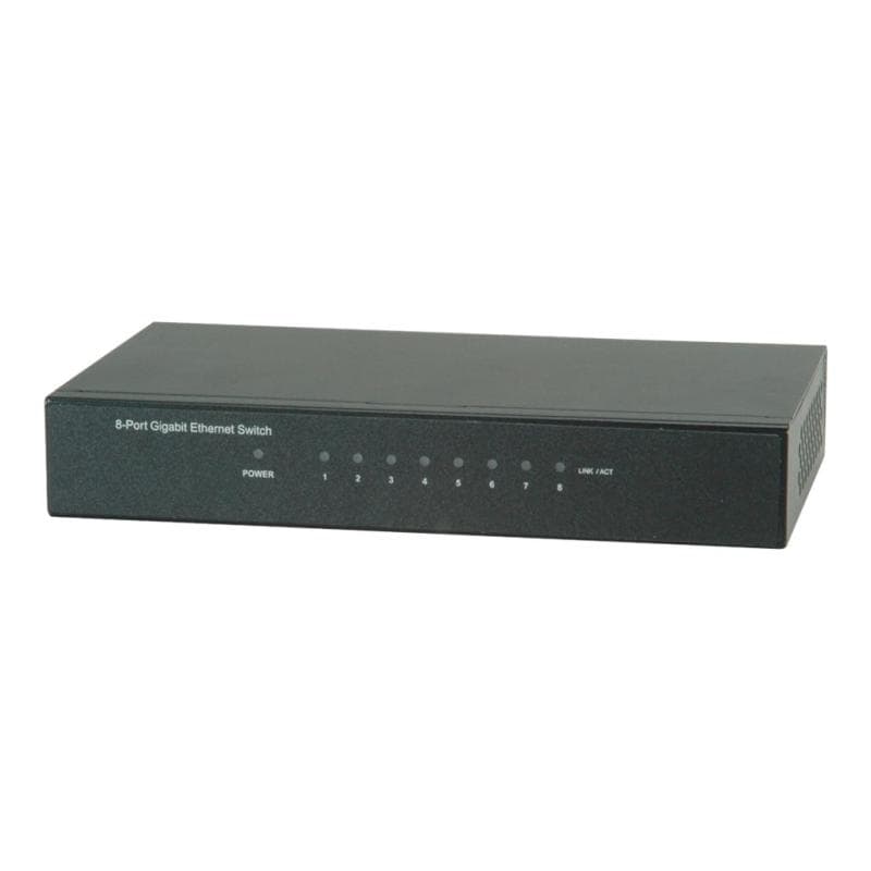 SECOMP ROLINE Gigabit Ethernet Switch 8x Ports