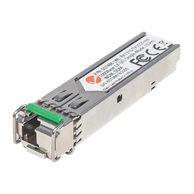 INTELLINET Gigabit SFP Mini-GBIC Transceiver WDM bidirektional1000Base-LX (LC) Single-Mode Port Reic